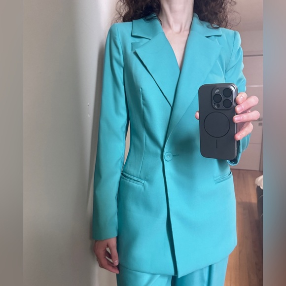 LICHI Suit Jacket ( Part Of A Set if wanted to) In Small Size - Picture 1 of 12